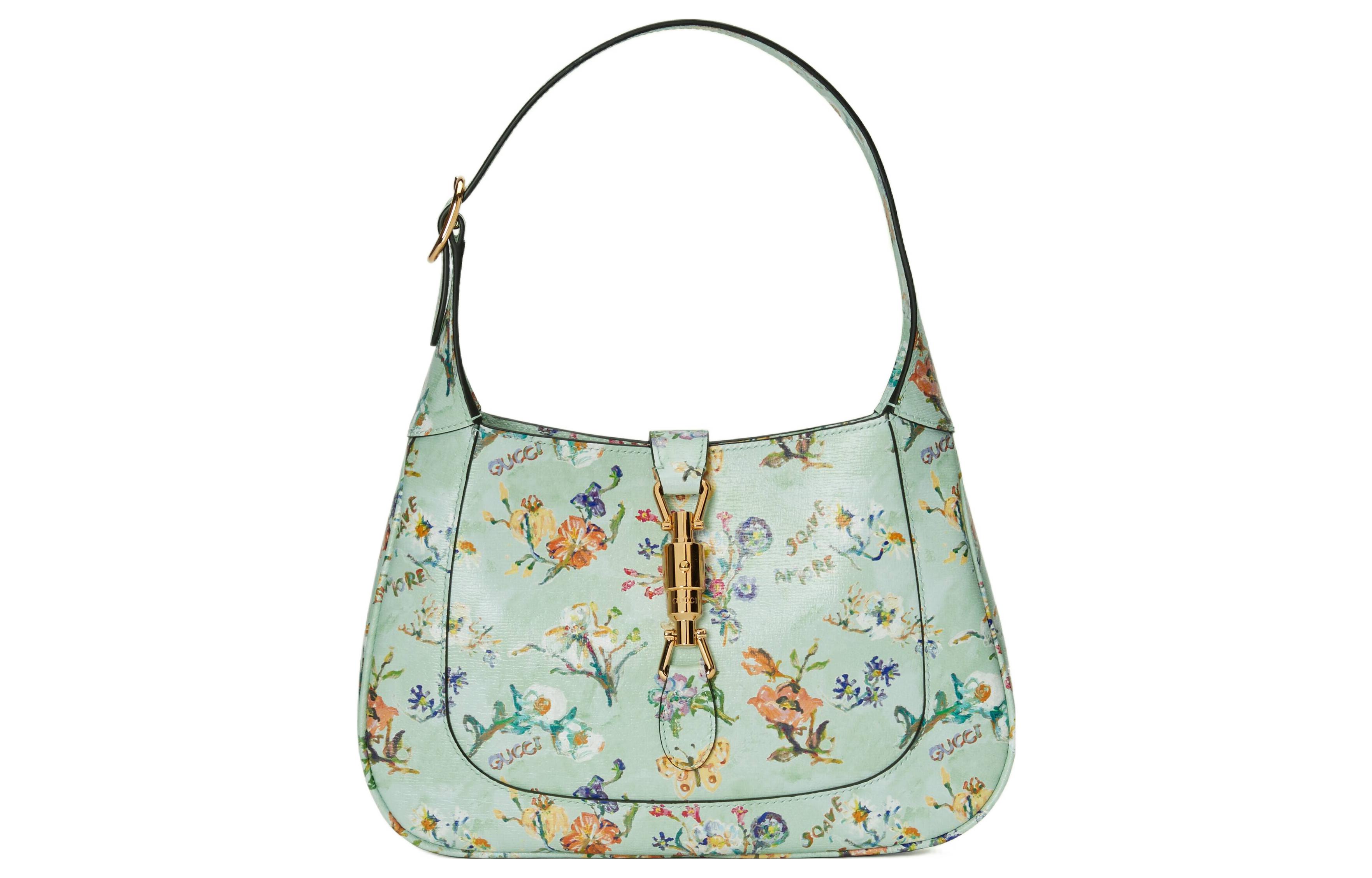 GUCCI Кожаная сумка-полумесяц Jackie 1961 через плечо, маленькая, женская, голубая
GUCCI Кожаная сумка-полумесяц Jackie 1961 через плечо, маленькая, женская, голубая