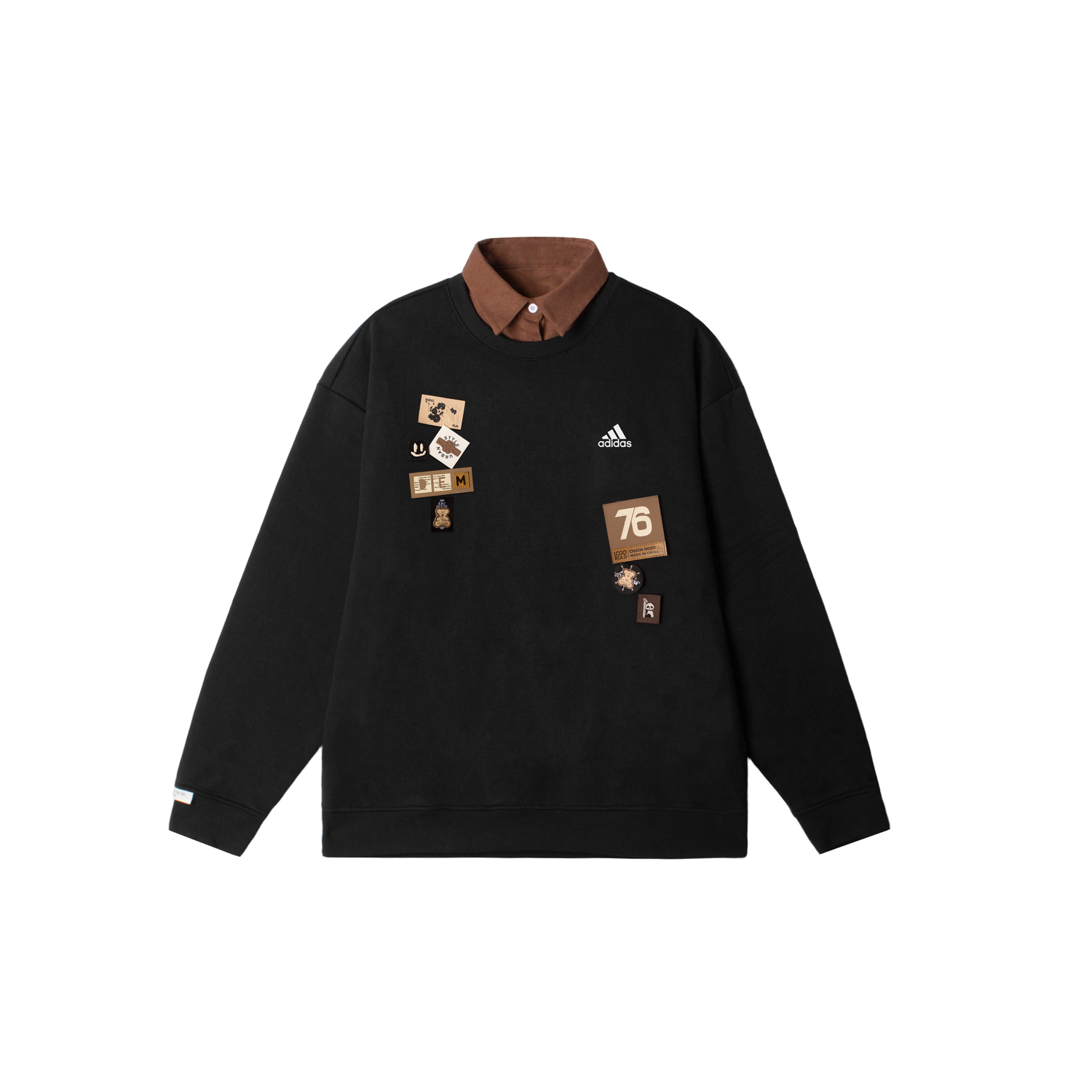 Adidas Толстовки LABEL унисекс, черные, с воротником-поло, средней высоты
Adidas Толстовки LABEL унисекс, черные, с воротником-поло, средней высоты