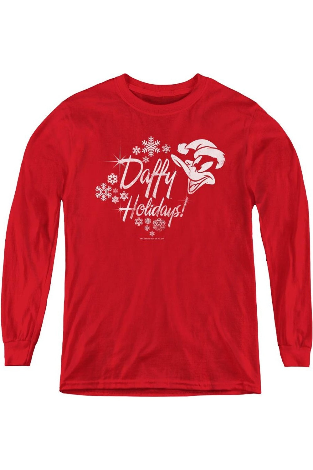 Футболка с длинным рукавом для детей "Looney Tunes: Даффи в праздничном настроении" Gildan, красный
Футболка с длинным рукавом для детей "Looney Tunes: Даффи в праздничном настроении" Gildan, красный