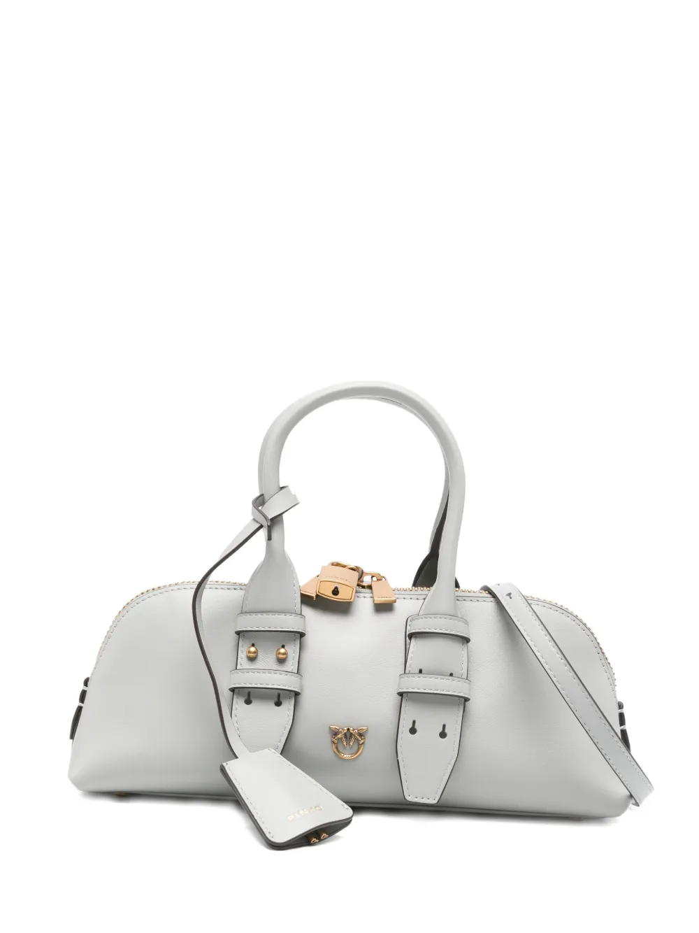 Сумка-тоут в стиле боулинг на молнии Pinko, серый
Сумка-тоут в стиле боулинг на молнии Pinko, серый