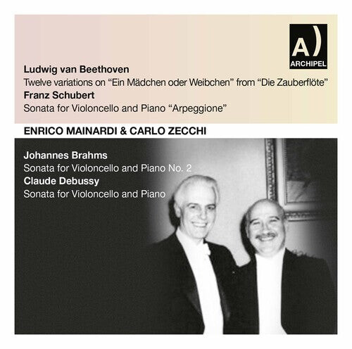 CD диск Mainardi / Zecci: Shubert, Beethoven, Brahms, Debussy
CD диск Mainardi / Zecci: Shubert, Beethoven, Brahms, Debussy
