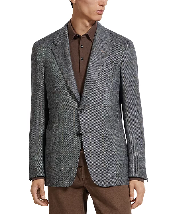 Кашемировый спортивный пиджак Oasi Zegna, серый
Кашемировый спортивный пиджак Oasi Zegna, серый