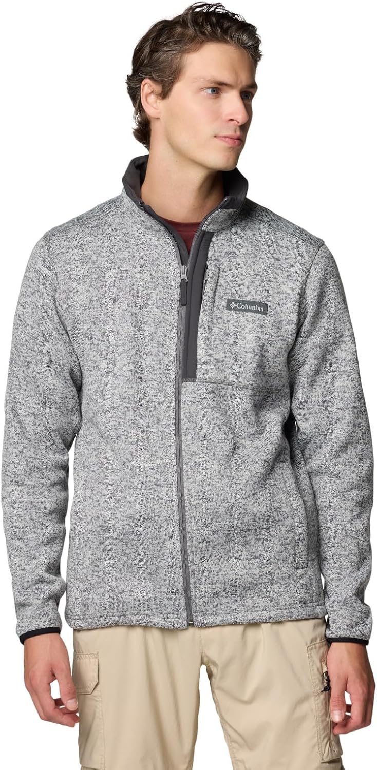 Columbia мужская толстовка Sweater Weather Full Zip, City Grey Heather
Columbia мужская толстовка Sweater Weather Full Zip, City Grey Heather