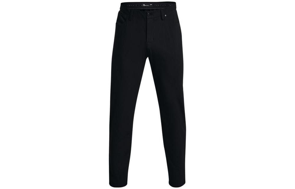 Мужские трикотажные спортивные штаны Under Armour, цвет Black 
Мужские трикотажные спортивные штаны Under Armour, цвет Black