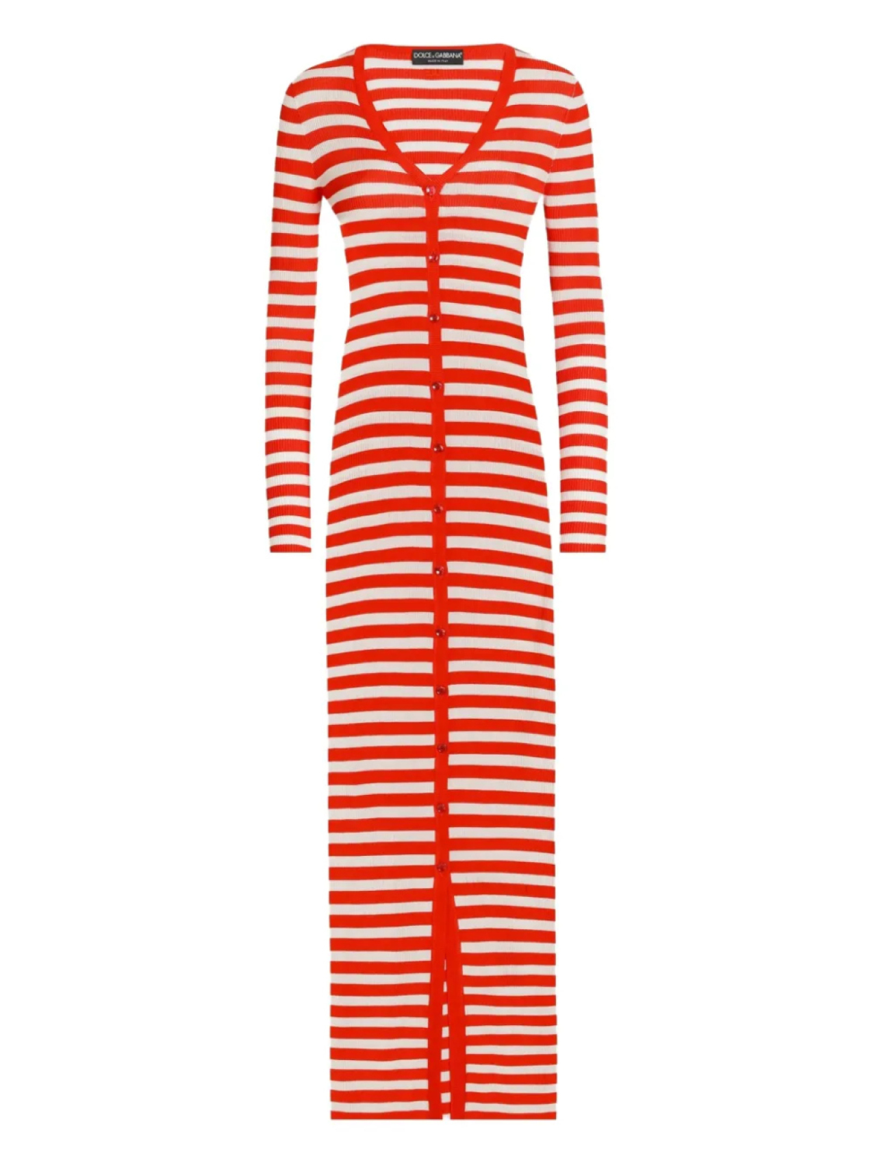 Dolce & Gabbana трикотажное платье в полоску, красный
Dolce & Gabbana трикотажное платье в полоску, красный
