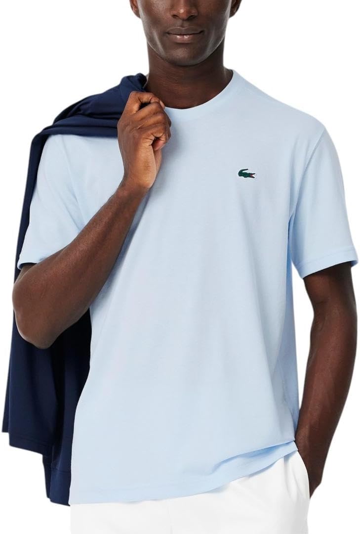 Мужская спортивная футболка Lacoste из ультрасухого хлопка, Baby Blue
Мужская спортивная футболка Lacoste из ультрасухого хлопка, Baby Blue