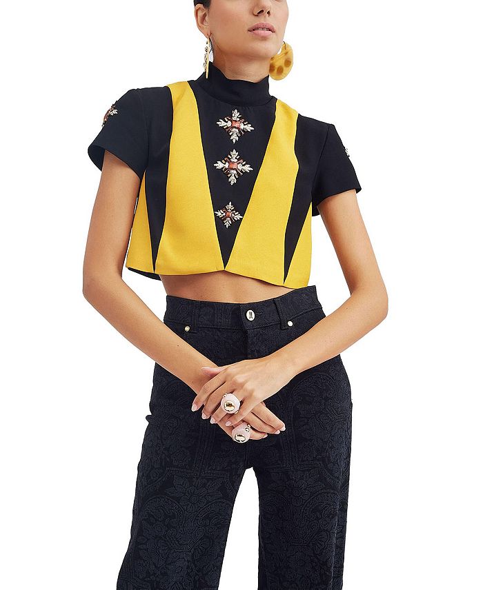 Топ Арлекин, однотонный черный La DoubleJ
Топ Арлекин, однотонный черный La DoubleJ