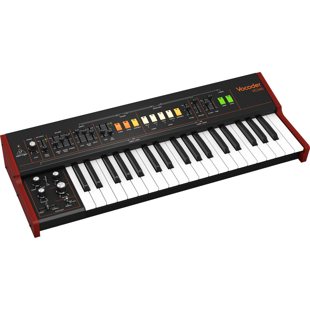 Синтезатор Behringer VOCODER VC340 Paraphonic String Ensemble VOCODER VC340
Синтезатор Behringer VOCODER VC340 Paraphonic String Ensemble VOCODER VC340
