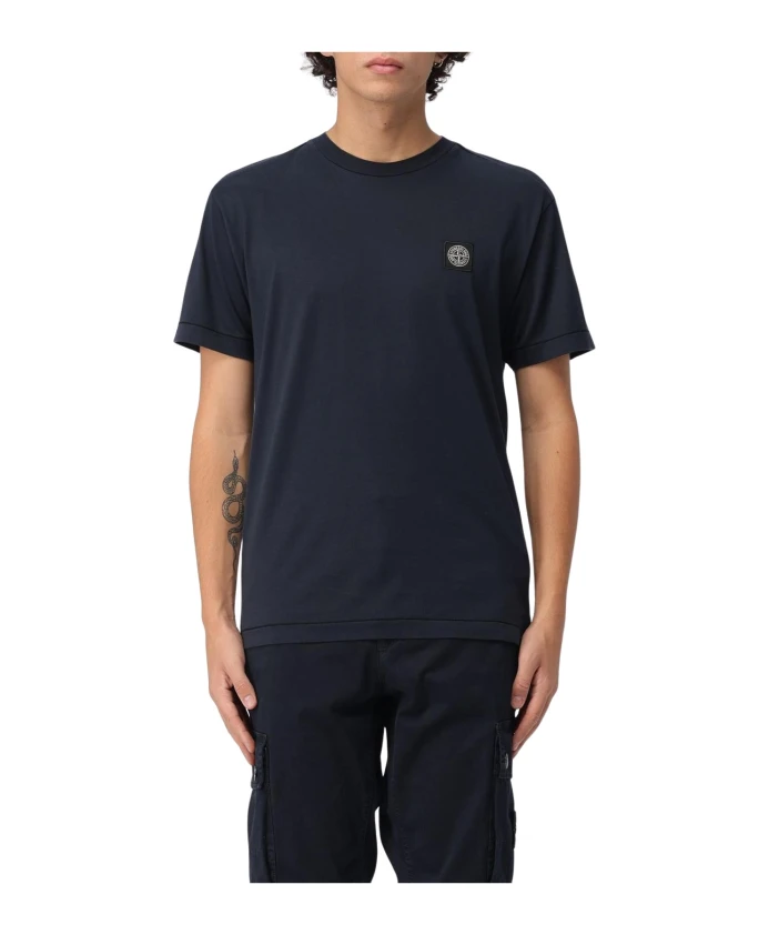 Футболка с круглым вырезом Stone Island, синий
Футболка с круглым вырезом Stone Island, синий