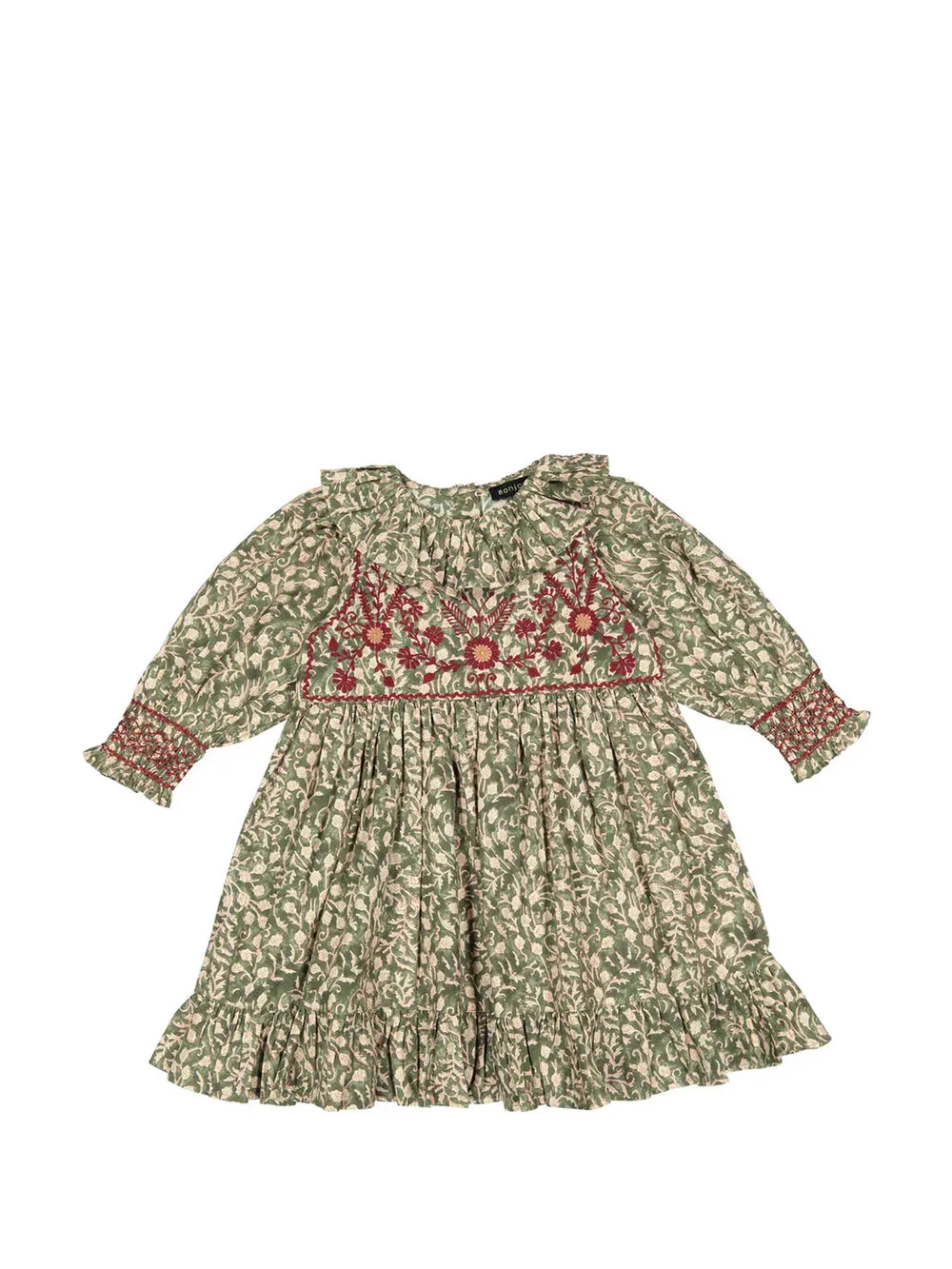 Платье с цветочной вышивкой BONJOUR, зеленый
Платье с цветочной вышивкой BONJOUR, зеленый