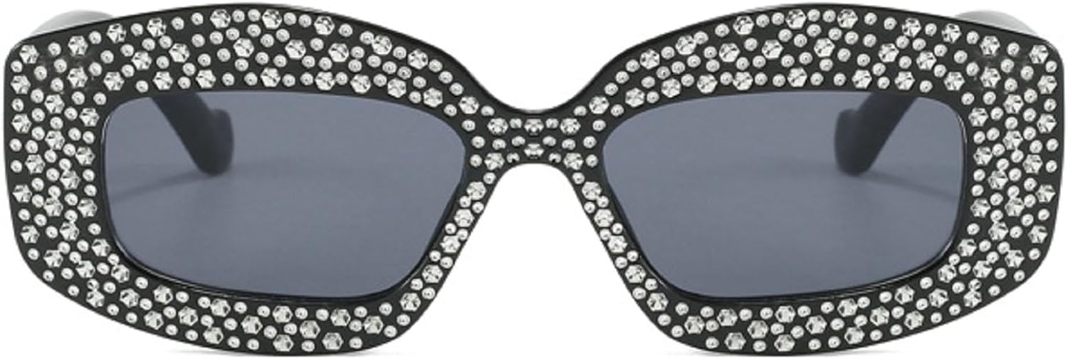 Блестящие квадратные солнцезащитные очки с бриллиантами для женщин, солнцезащитные очки со стразами, модные солнцезащитные очки с кристаллами, аксессуар для костюмированной вечеринки mincl, Black
Блестящие квадратные солнцезащитные очки с бриллиантами для женщин, солнцезащитные очки со стразами, модные солнцезащитные очки с кристаллами, аксессуар для костюмированной вечеринки mincl, Black