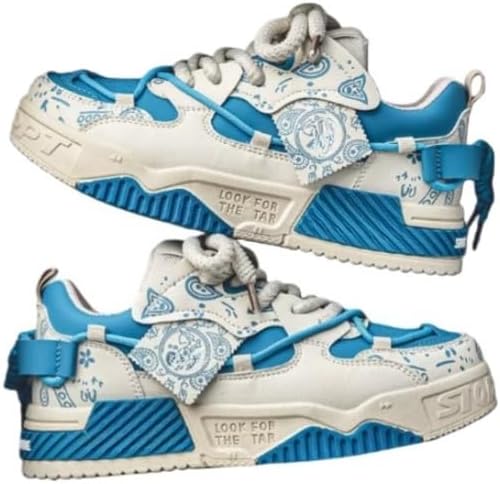 Мужские удобные повседневные кроссовки для скейтборда и прогулок, модные мужские кроссовки Generic, синий
Мужские удобные повседневные кроссовки для скейтборда и прогулок, модные мужские кроссовки Generic, синий