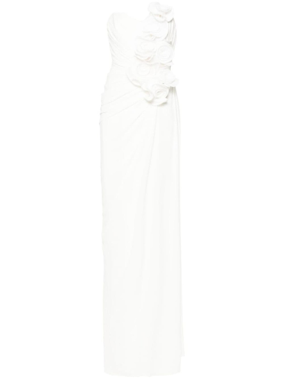 Ana Radu макси-платье с цветочной аппликацией, белый
Ana Radu макси-платье с цветочной аппликацией, белый