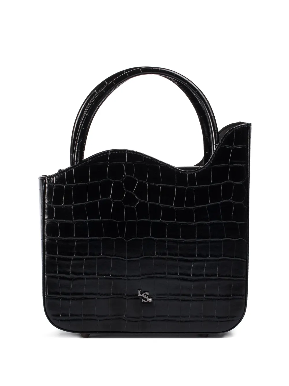 Мини-сумка с тиснением под крокодила Le Silla, черный
Мини-сумка с тиснением под крокодила Le Silla, черный