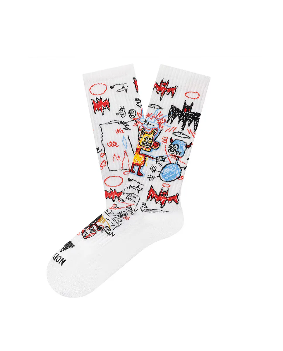 Мужские спортивные носки Basquiat Batman Jimmy Lion, белый
Мужские спортивные носки Basquiat Batman Jimmy Lion, белый