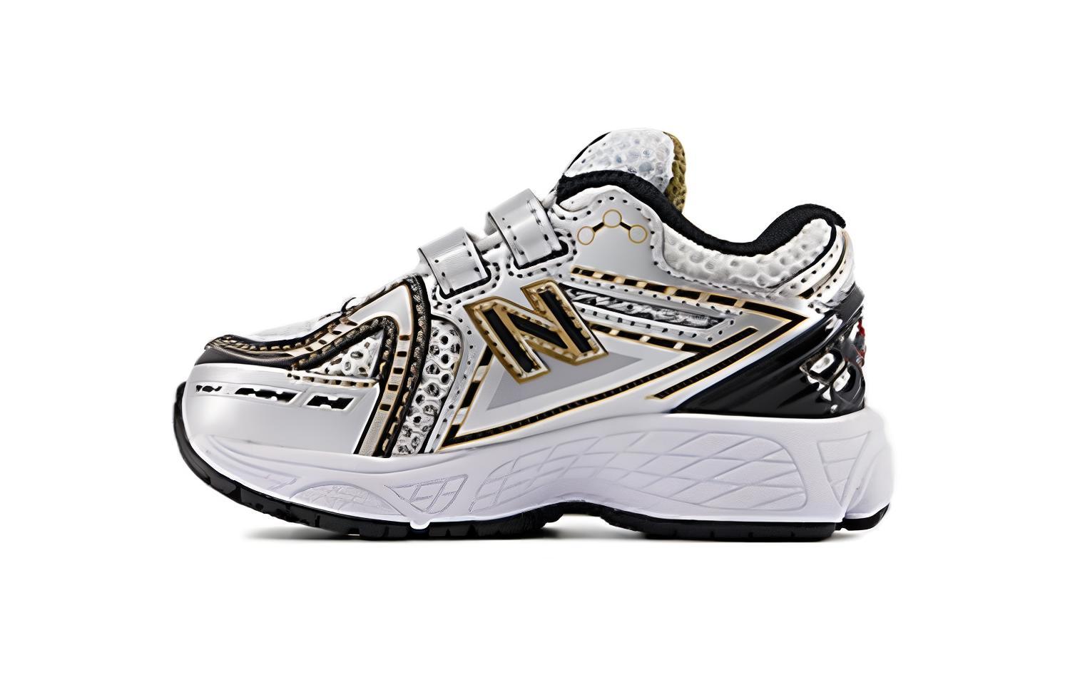 1906 HOOK & LOOP Амортизирующие Износостойкие Низкие Ботинки для Малышей Золото Серебро New Balance, Металлическое Серебро и Металлическое Золото
1906 HOOK & LOOP Амортизирующие Износостойкие Низкие Ботинки для Малышей Золото Серебро New Balance, Металлическое Серебро и Металлическое Золото