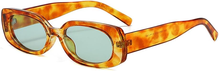 Популярные модные маленькие прямоугольные солнцезащитные очки для женщин в стиле ретро, конфетные оттенки, защита от УФ-излучения UV400, для мужчин в стиле панк, с леопардовым принтом HYYZZC, Amber Green
Популярные модные маленькие прямоугольные солнцезащитные очки для женщин в стиле ретро, конфетные оттенки, защита от УФ-излучения UV400, для мужчин в стиле панк, с леопардовым принтом HYYZZC, Amber Green