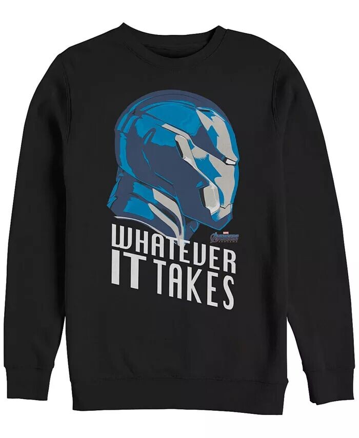 Мужская толстовка Marvel Avengers Endgame Iron Man Whatever It Takes, флис с круглым вырезом Fifth Sun, черный
Мужская толстовка Marvel Avengers Endgame Iron Man Whatever It Takes, флис с круглым вырезом Fifth Sun, черный