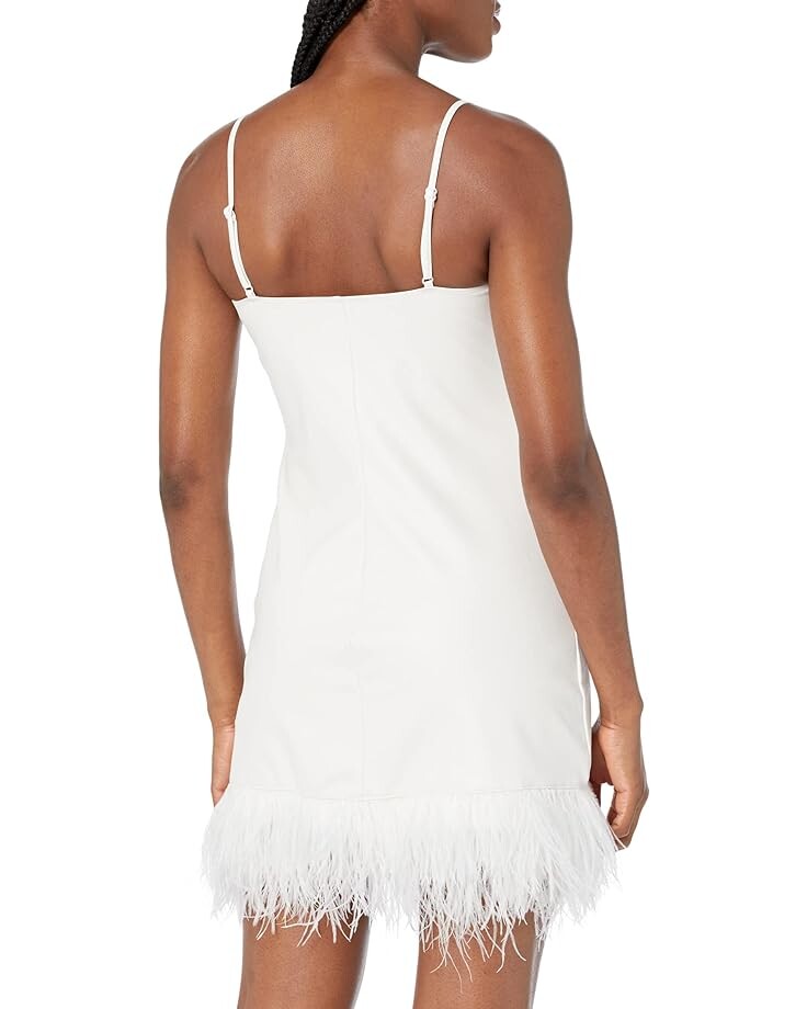 Платье Commando Faux Leather Spaghetti Strap A-Line Dress w/ Feathers FLT308, белый
Платье Commando Faux Leather Spaghetti Strap A-Line Dress w/ Feathers FLT308, белый
