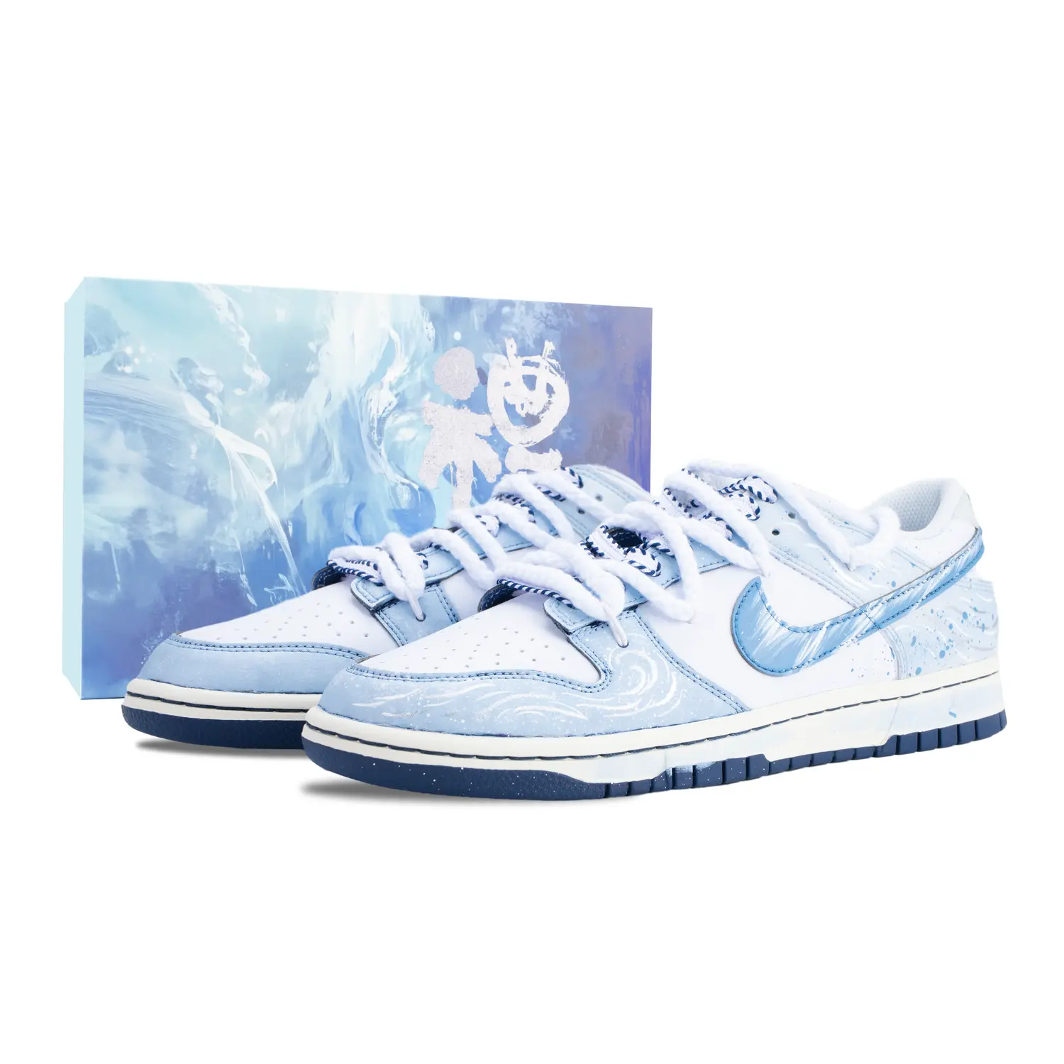 Nike Кроссовки для скейтбординга Dunk Whispering Dusty Blue, износостойкие, низкие, мужские, бело-синие
Nike Кроссовки для скейтбординга Dunk Whispering Dusty Blue, износостойкие, низкие, мужские, бело-синие