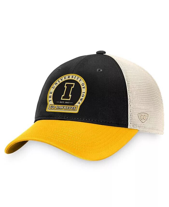 Мужская черная регулируемая шляпа Iowa Hawkeyes Refined Trucker Top Of The World, золотой
Мужская черная регулируемая шляпа Iowa Hawkeyes Refined Trucker Top Of The World, золотой
