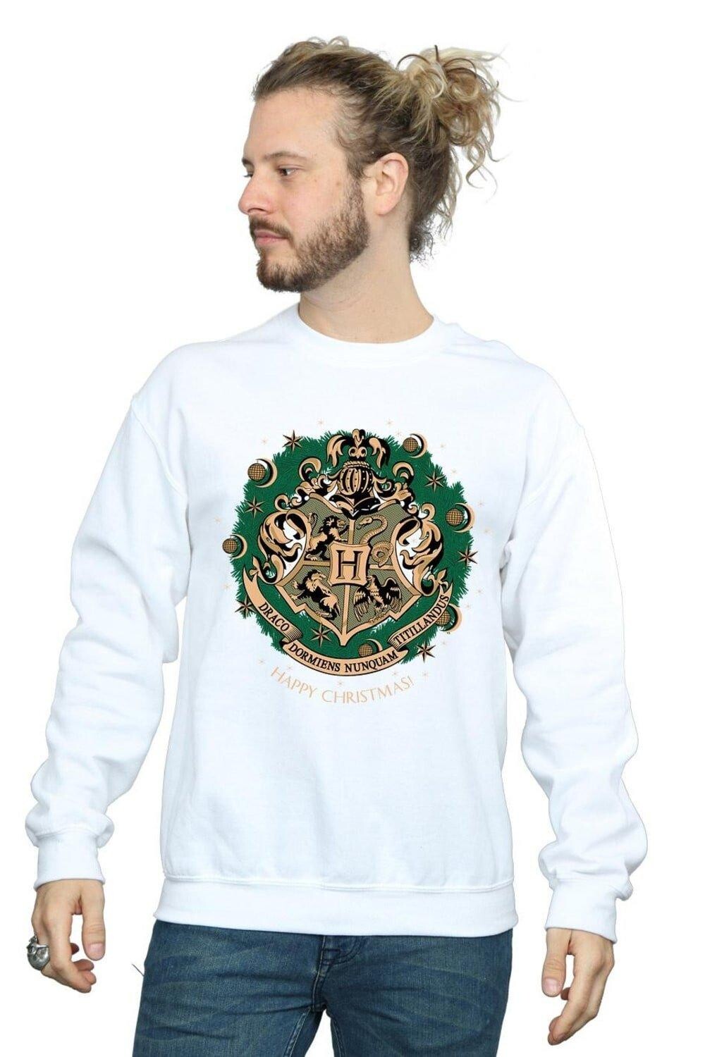 Толстовка с рождественским венком Harry Potter, белый
Толстовка с рождественским венком Harry Potter, белый