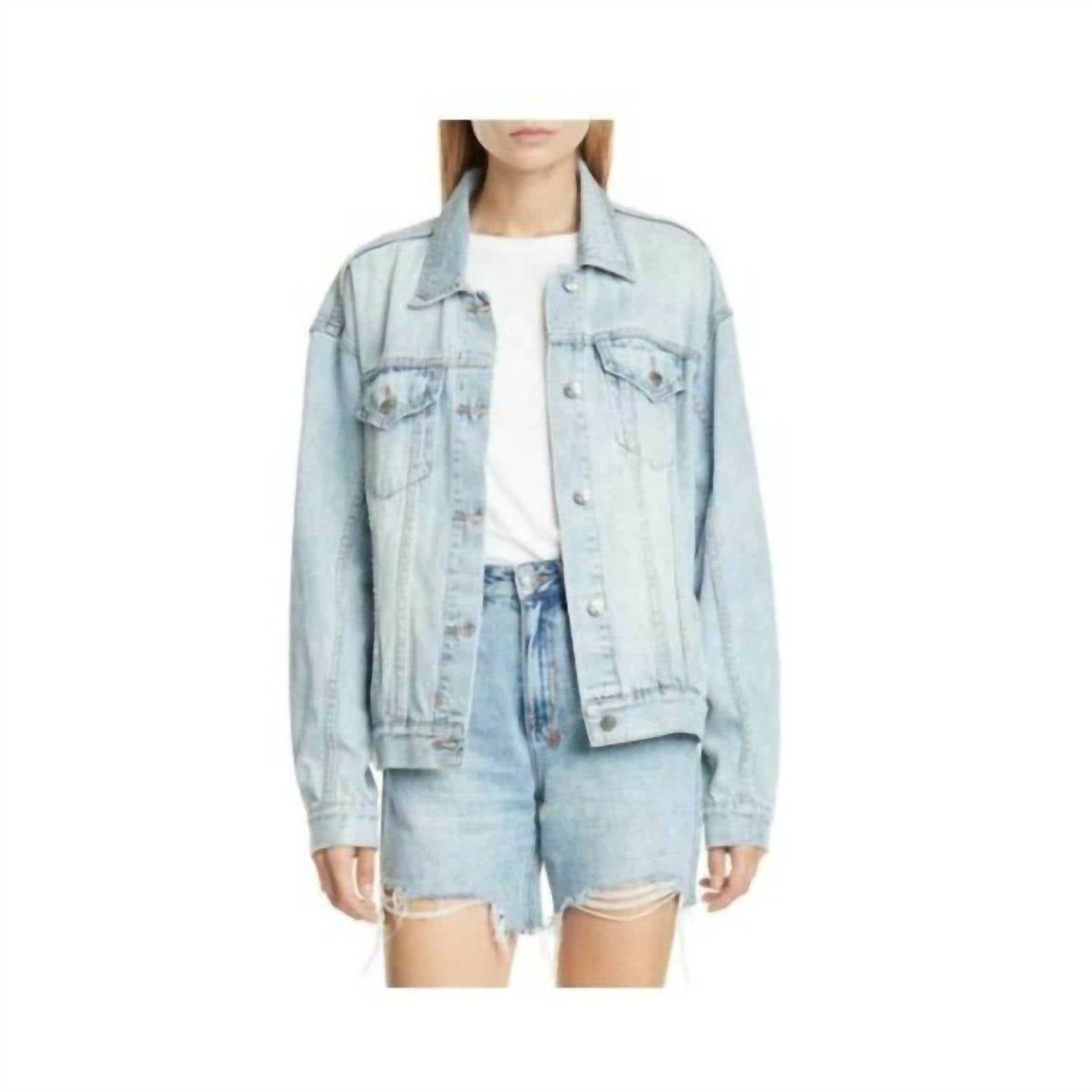 Джинсовая куртка свободного покроя Karma Denim синего цвета с эффектом выцветания Ksubi
Джинсовая куртка свободного покроя Karma Denim синего цвета с эффектом выцветания Ksubi