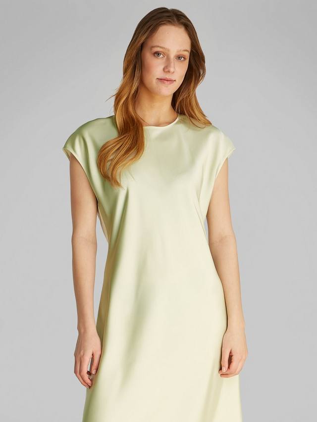 Матовое блестящее атласное платье-футляр Calvin Klein, цвет Aloe Wash
Матовое блестящее атласное платье-футляр Calvin Klein, цвет Aloe Wash