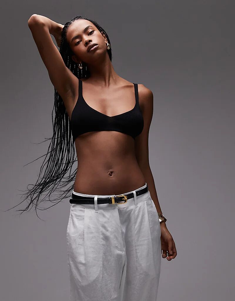 Вязаный бралет Mango с Кайей Гербер в черном цвете
Вязаный бралет Mango с Кайей Гербер в черном цвете