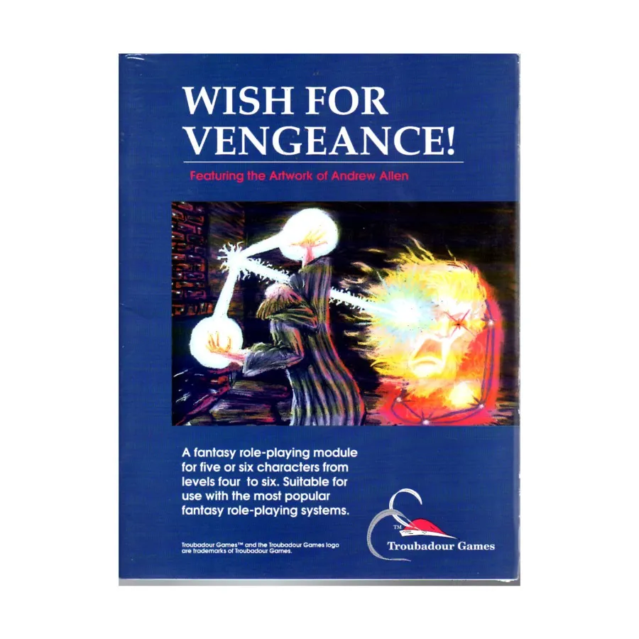 Модуль Wish for Vengeance!, Wish for Vengence!
Модуль Wish for Vengeance!, Wish for Vengence!