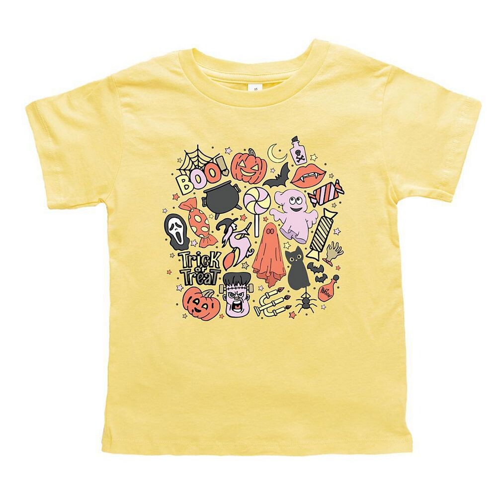 Футболка с короткими рукавами и графическим рисунком для малышей «Хэллоуин» The Juniper Shop, желтый
Футболка с короткими рукавами и графическим рисунком для малышей «Хэллоуин» The Juniper Shop, желтый