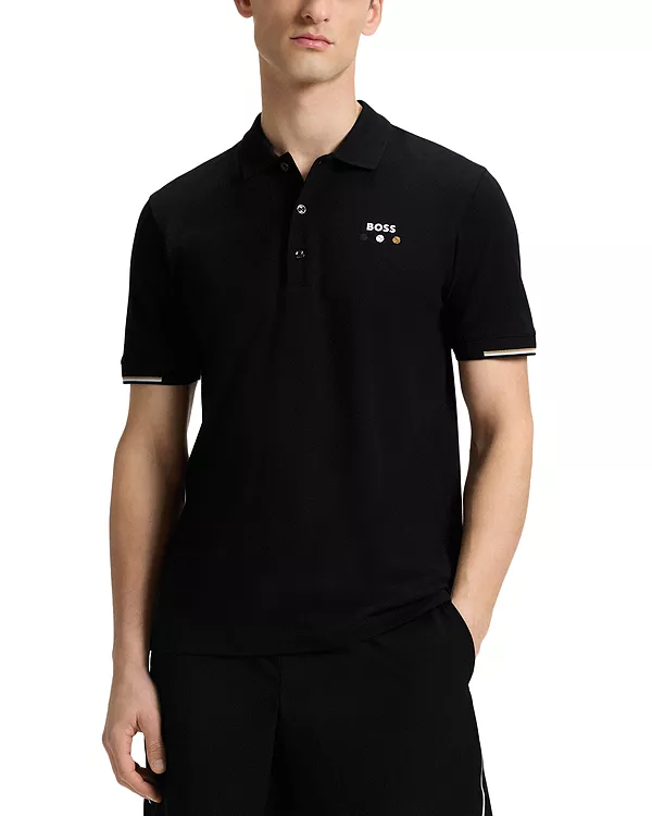 Открытая рубашка поло Paddy boss Boss, черный
Открытая рубашка поло Paddy boss Boss, черный