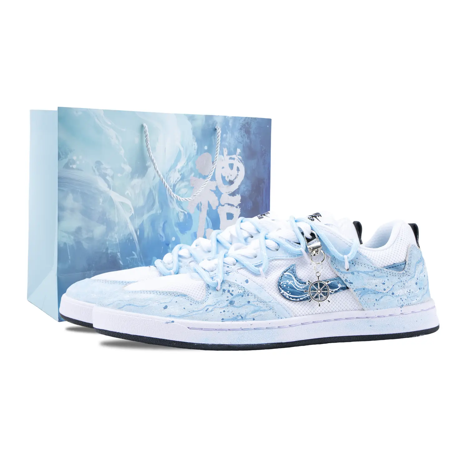 Nike Alleyoop Ocean Child устойчивые к истиранию низкие кроссовки для скейтбординга мужские Sky Blue
Nike Alleyoop Ocean Child устойчивые к истиранию низкие кроссовки для скейтбординга мужские Sky Blue