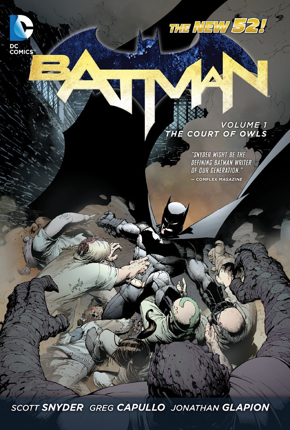 Batman Vol. 1: The Court of Owls (The New 52) (DC Comics)
Batman Vol. 1: The Court of Owls (The New 52) (DC Comics)
