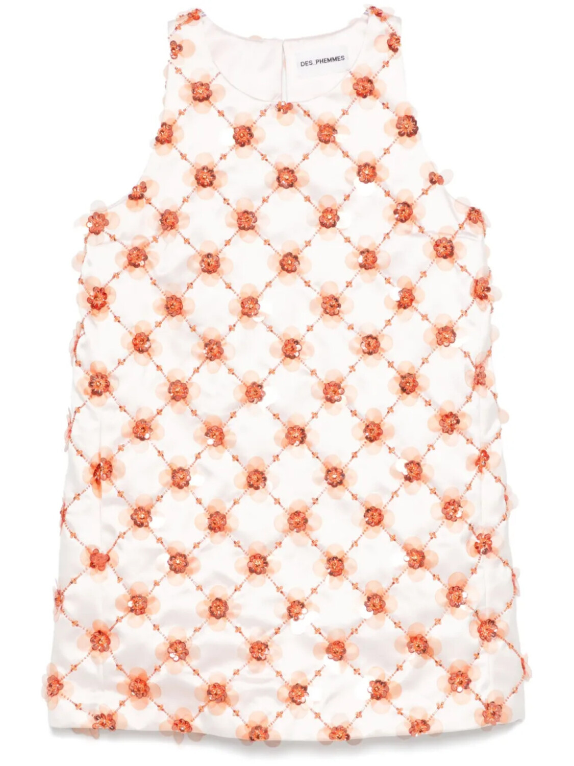 DES PHEMMES платье мини Bell, нейтральный
DES PHEMMES платье мини Bell, нейтральный