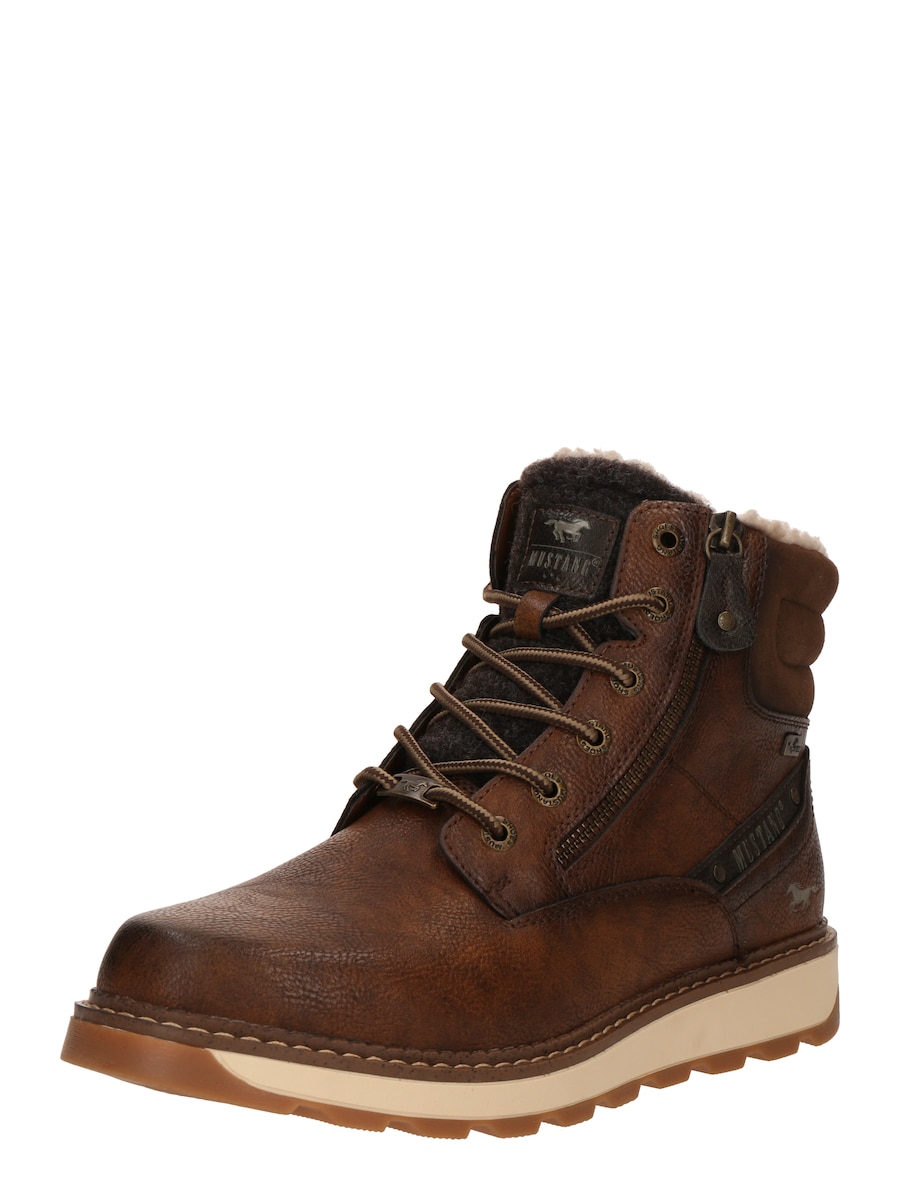 Ботинки на шнуровке MUSTANG, коричневый
Ботинки на шнуровке MUSTANG, коричневый