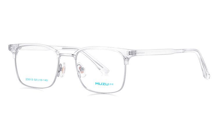 MUZU Мужские очки для зрения, Nude Transparent-C01 
MUZU Мужские очки для зрения, Nude Transparent-C01