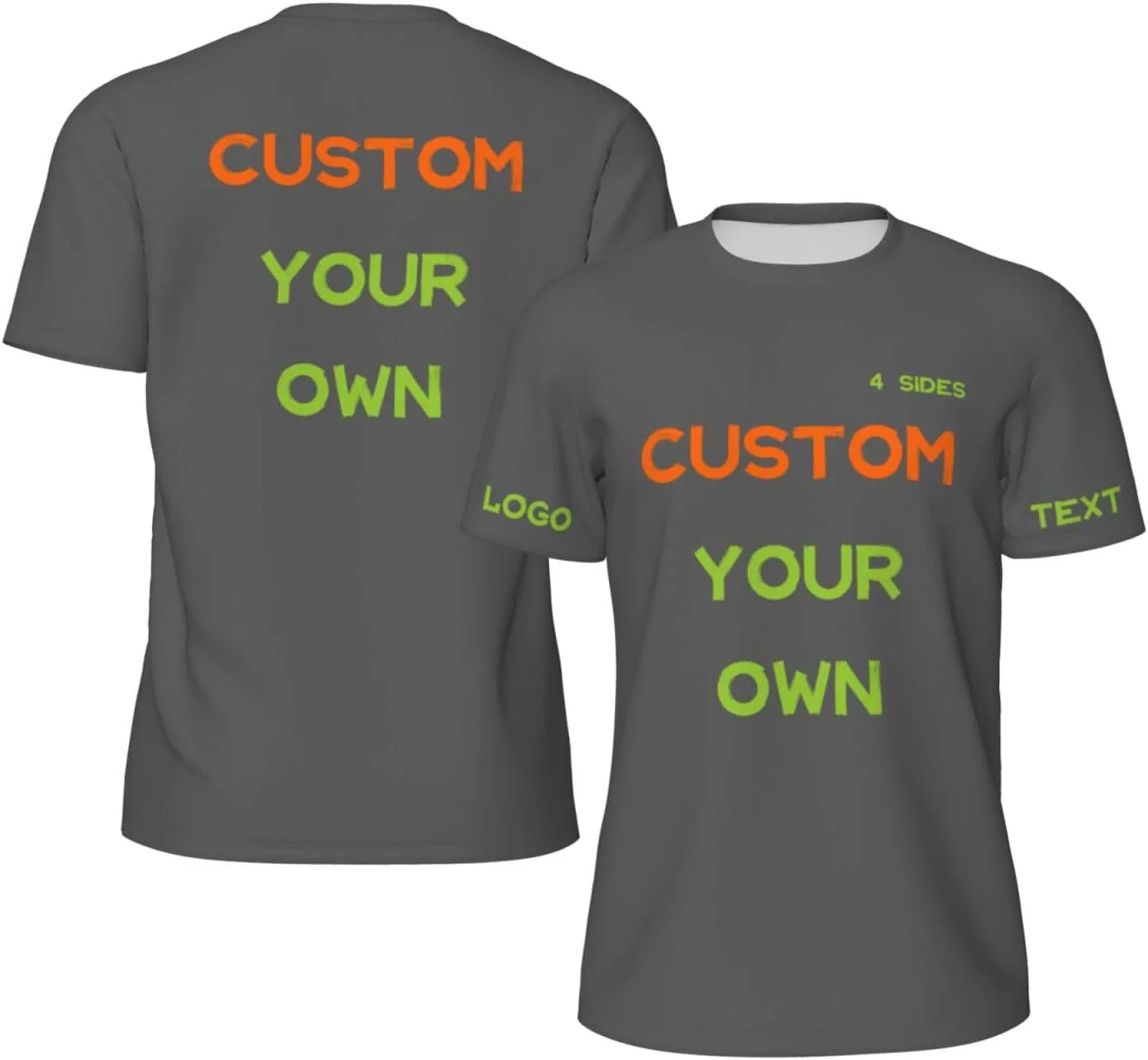 Футболка Custom с принтом на 4 сторонах для мужчин
Футболка Custom с принтом на 4 сторонах для мужчин