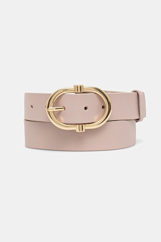 Кожаный ремень Answear.Lab, розовый 
Кожаный ремень Answear.Lab, розовый