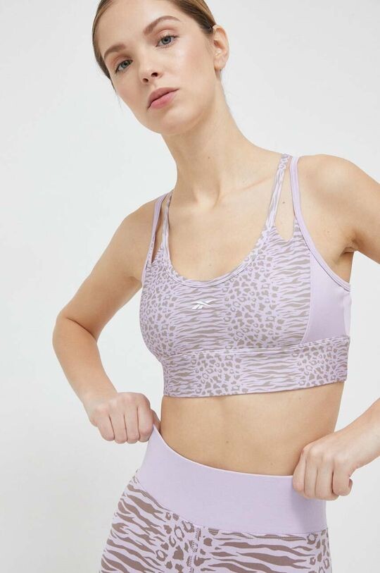 Спортивный бюстгальтер Modern Safari Reebok, фиолетовый
Спортивный бюстгальтер Modern Safari Reebok, фиолетовый