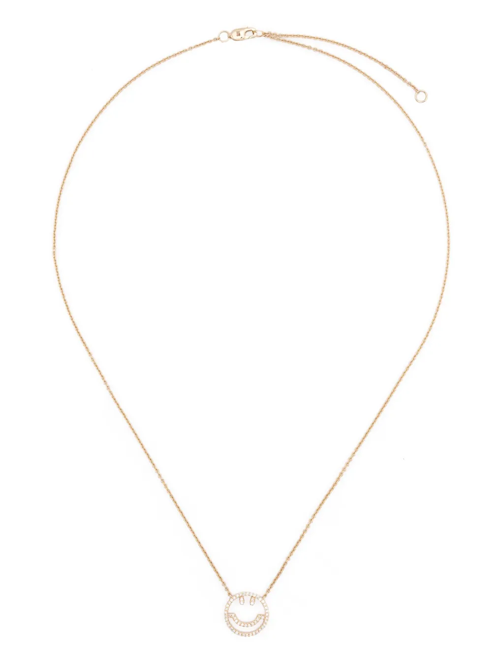 Колье Have A Nice Day из желтого золота с бриллиантами Roxanne First, золотой
Колье Have A Nice Day из желтого золота с бриллиантами Roxanne First, золотой