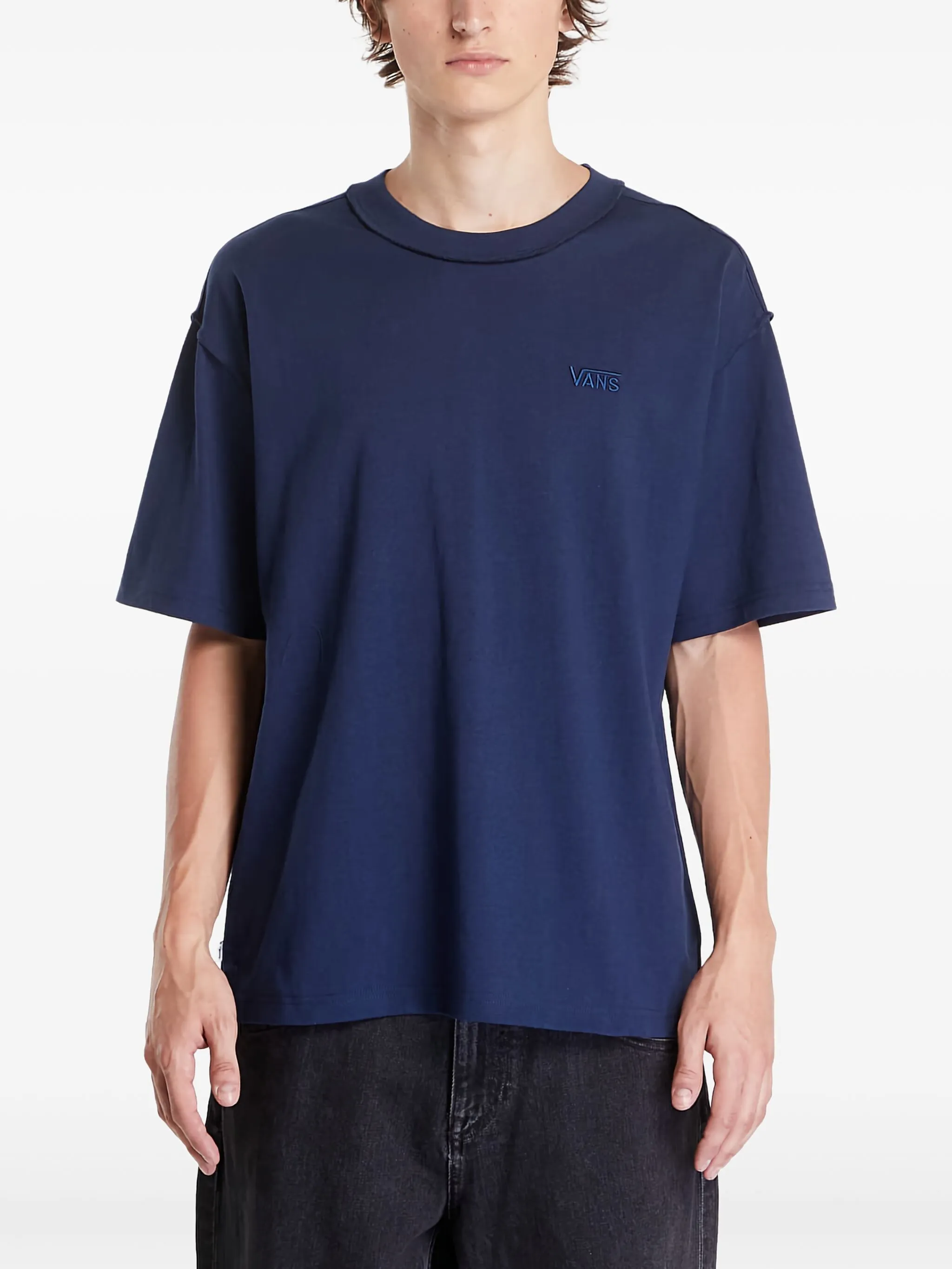 Футболка с круглым вырезом Vans, синий
Футболка с круглым вырезом Vans, синий