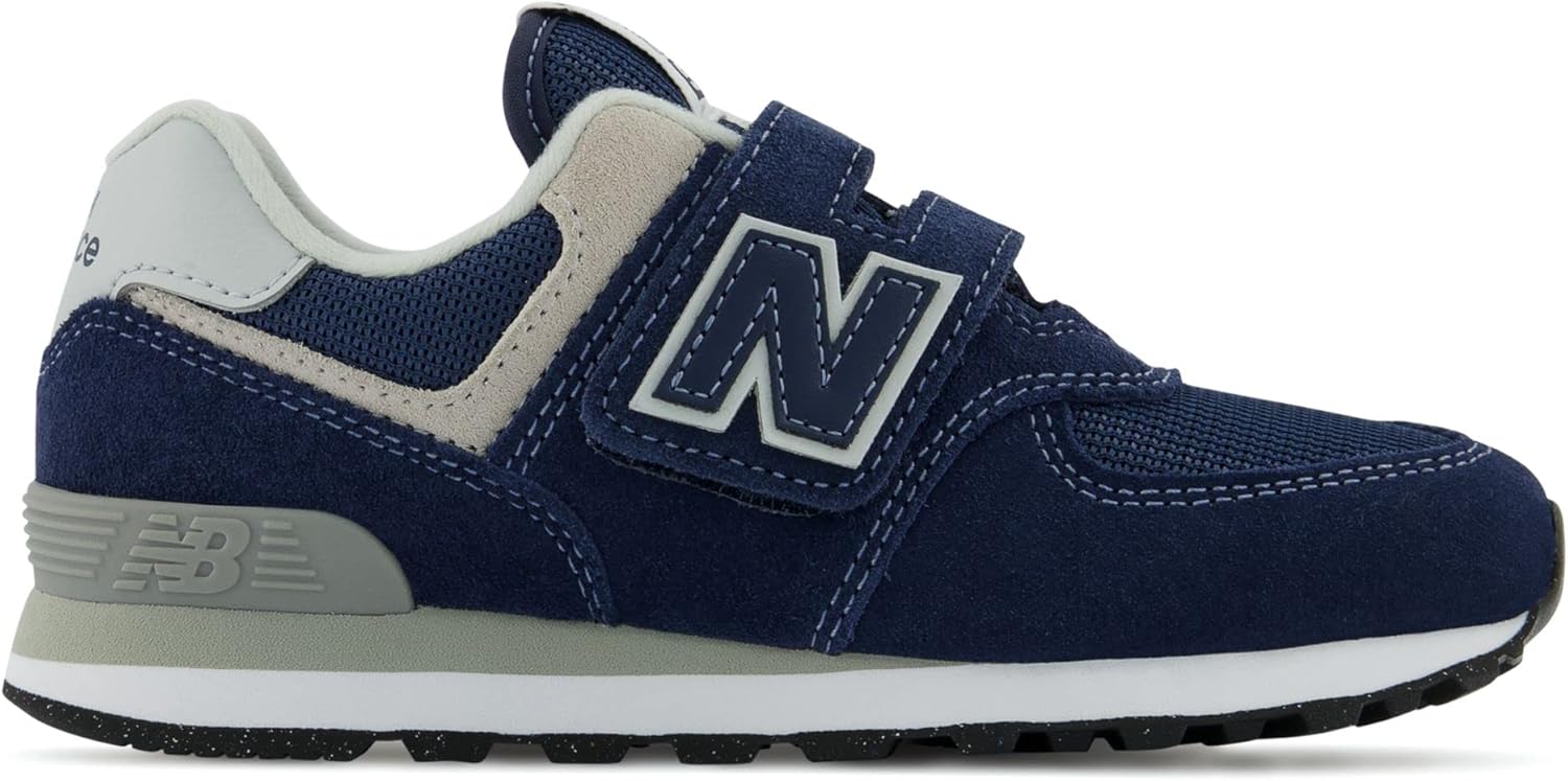 Кроссовки New Balance Kids 574 Core на застежке-липучке, темно-синий/белый
Кроссовки New Balance Kids 574 Core на застежке-липучке, темно-синий/белый