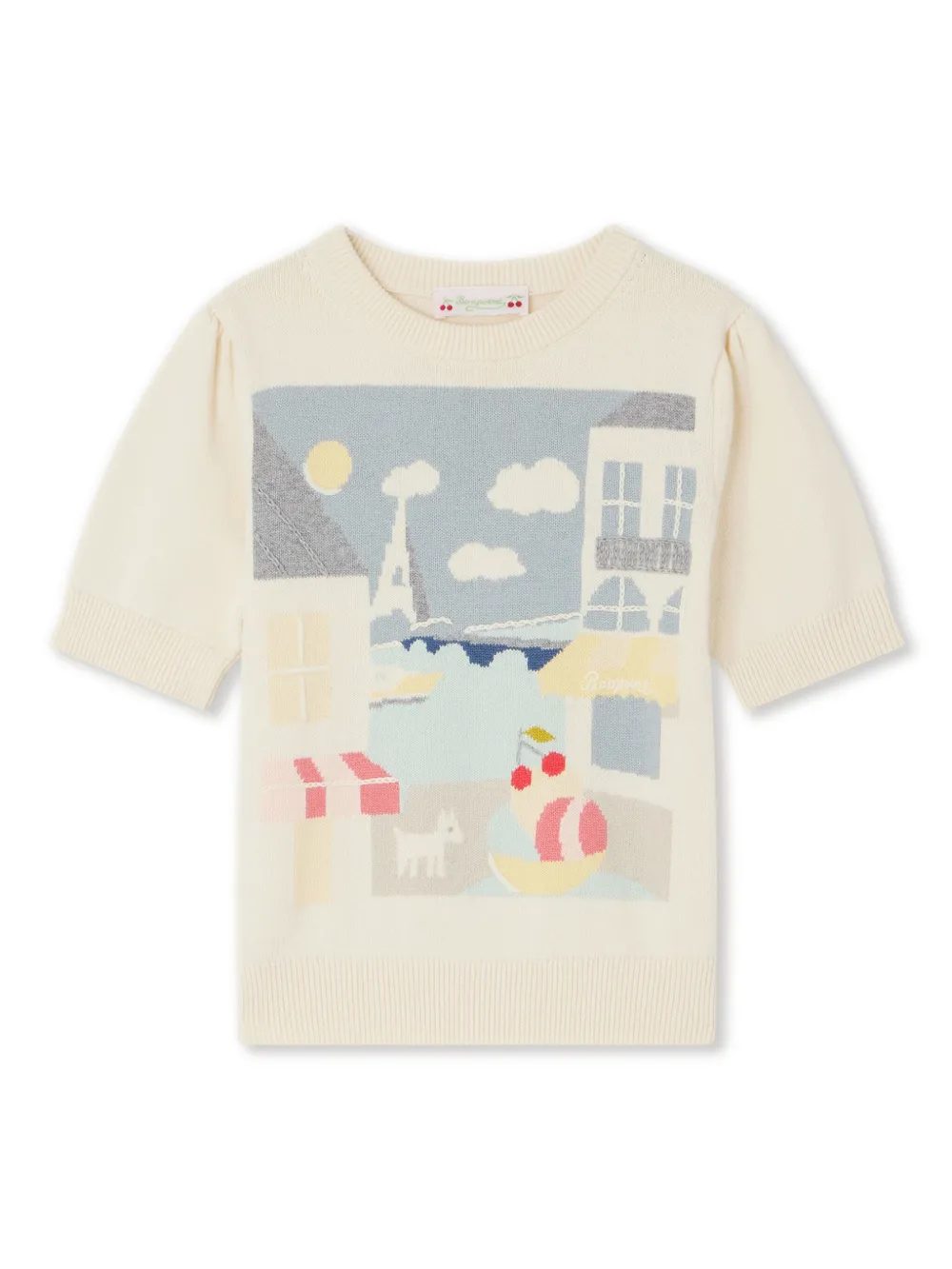 Трикотажный топ Elvira Bonpoint, нейтральный
Трикотажный топ Elvira Bonpoint, нейтральный