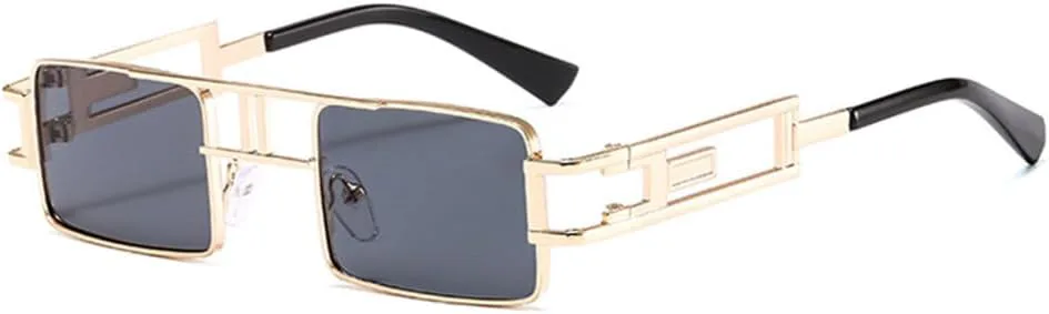 Прямоугольные солнцезащитные очки для женщин и мужчин, маленькие, черные, в стиле стимпанк, солнцезащитные очки для женщин, защита от ультрафиолета UV400 generic, 1
Прямоугольные солнцезащитные очки для женщин и мужчин, маленькие, черные, в стиле стимпанк, солнцезащитные очки для женщин, защита от ультрафиолета UV400 generic, 1