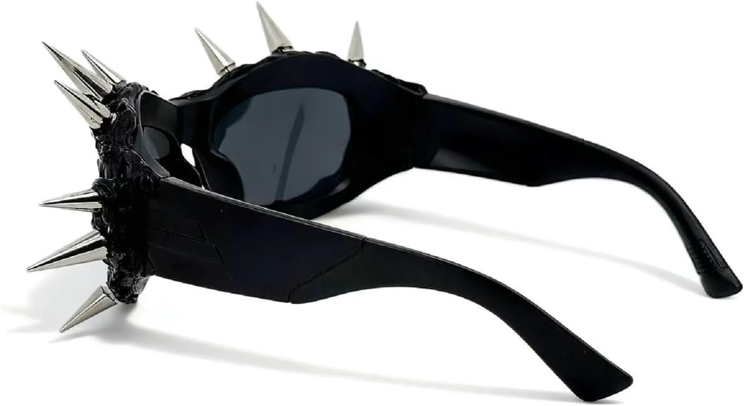 Модные солнцезащитные очки для женщин с заклепками, стильные очки в стиле Y2K, обтекаемые очки для мужчин и женщин, очки для рейв-фестивалей mincl, Black
Модные солнцезащитные очки для женщин с заклепками, стильные очки в стиле Y2K, обтекаемые очки для мужчин и женщин, очки для рейв-фестивалей mincl, Black