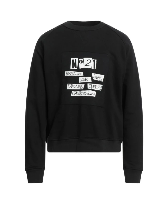 Мужские худи и толстовки черного цвета N21, черный
Мужские худи и толстовки черного цвета N21, черный