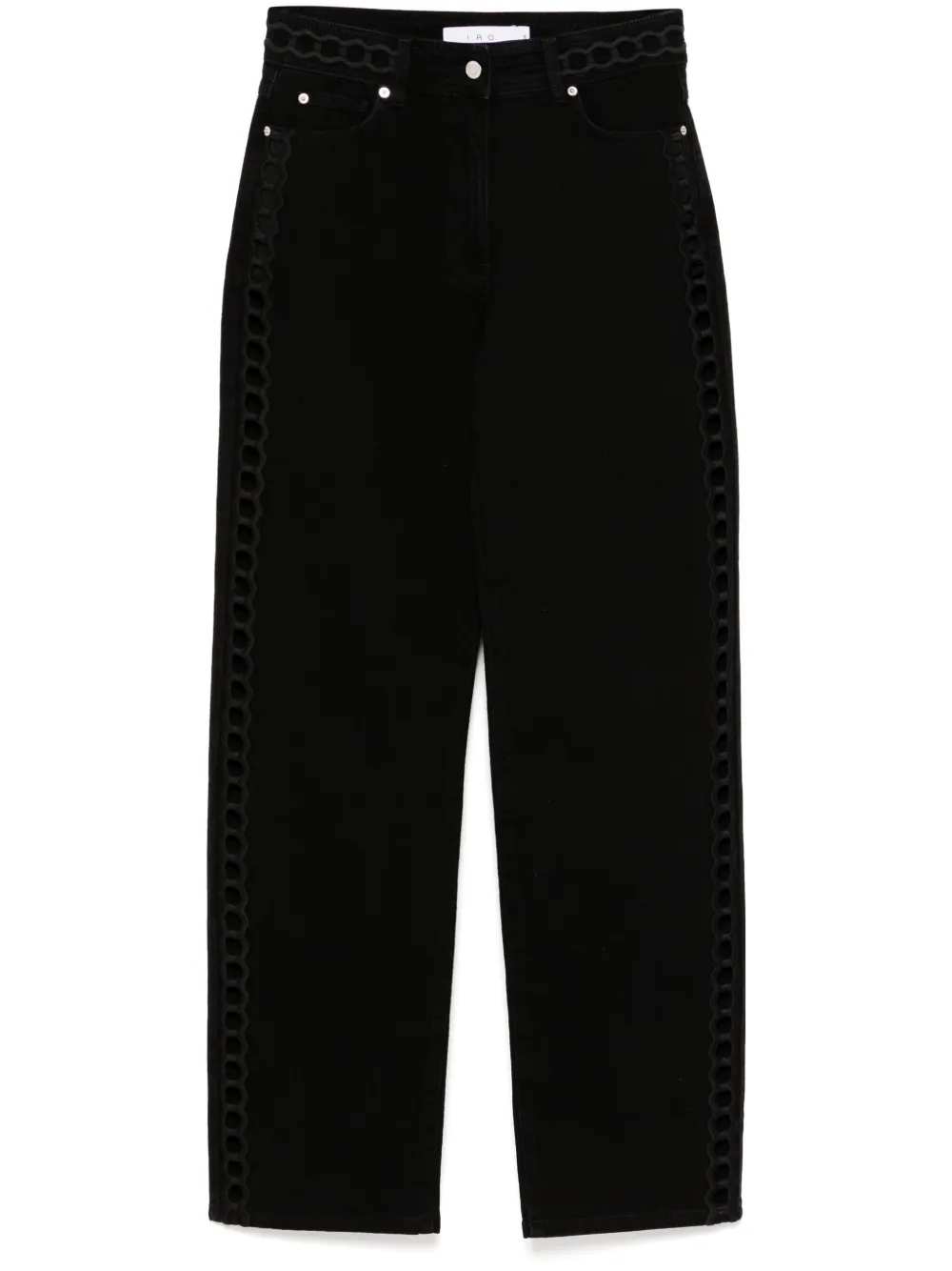 Джинсы с вышивкой IRO, черный 
Джинсы с вышивкой IRO, черный