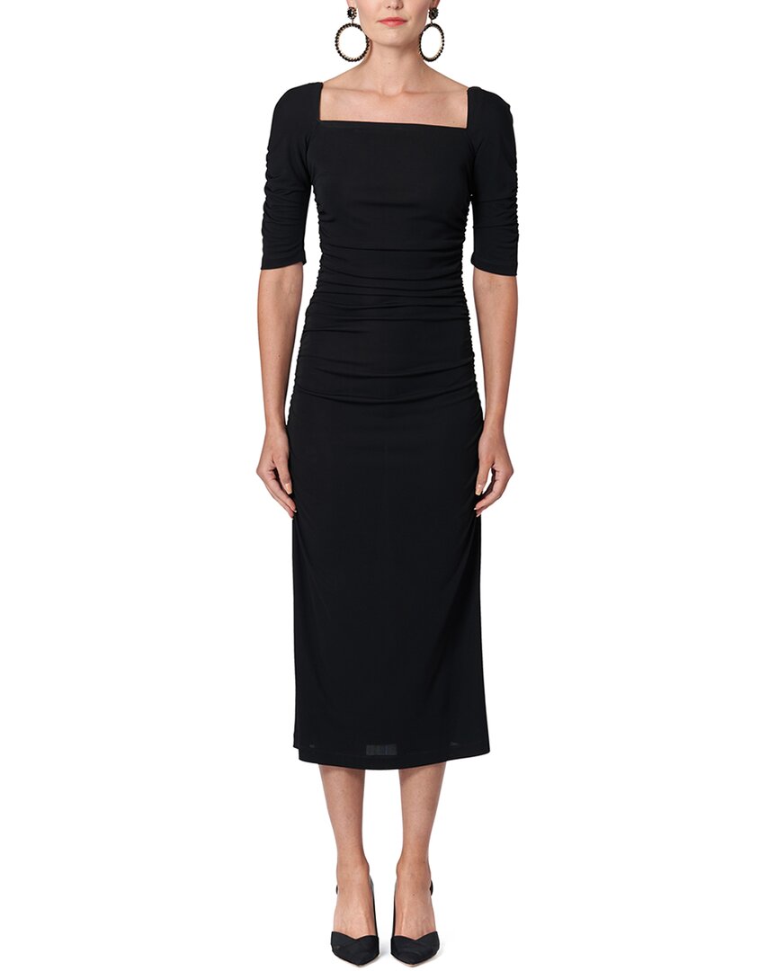 Платье миди Carolina Herrera с рукавами до локтя и квадратным вырезом, со сборками, черный
Платье миди Carolina Herrera с рукавами до локтя и квадратным вырезом, со сборками, черный