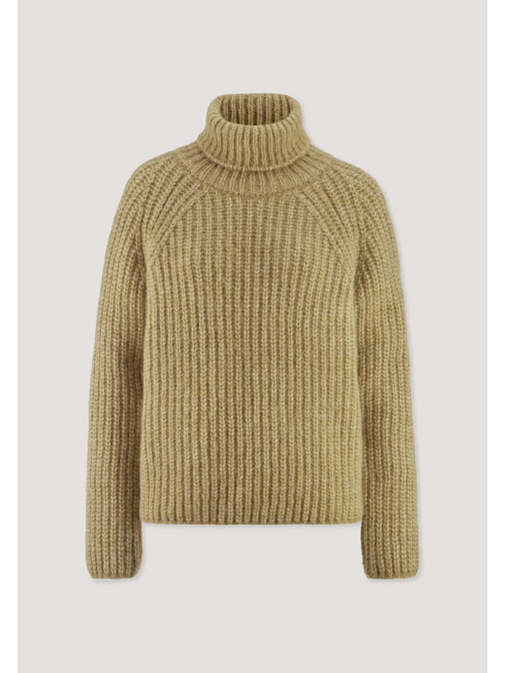 Hessnatur Вязаный свитер с высоким воротником из латуни
Hessnatur Вязаный свитер с высоким воротником из латуни